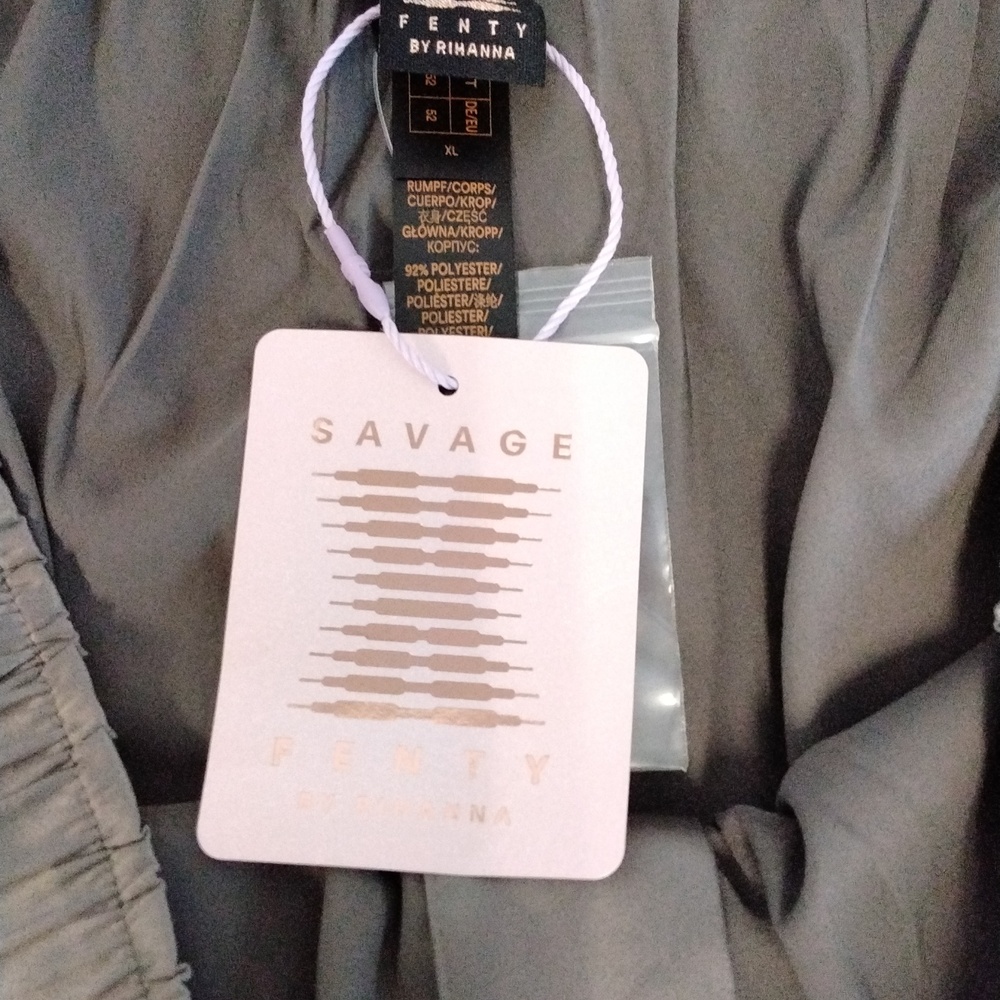 Savage Fenty Men's Gray Boxer Shorts - Picture 3 of 6